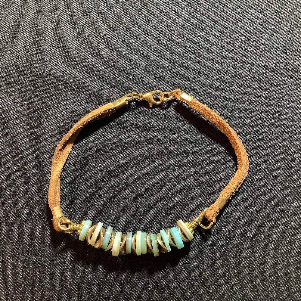 Leather bracelet